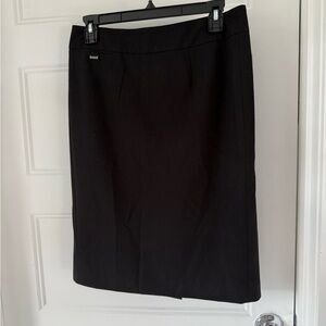 Calvin Klein Classic Black Pencil Skirt